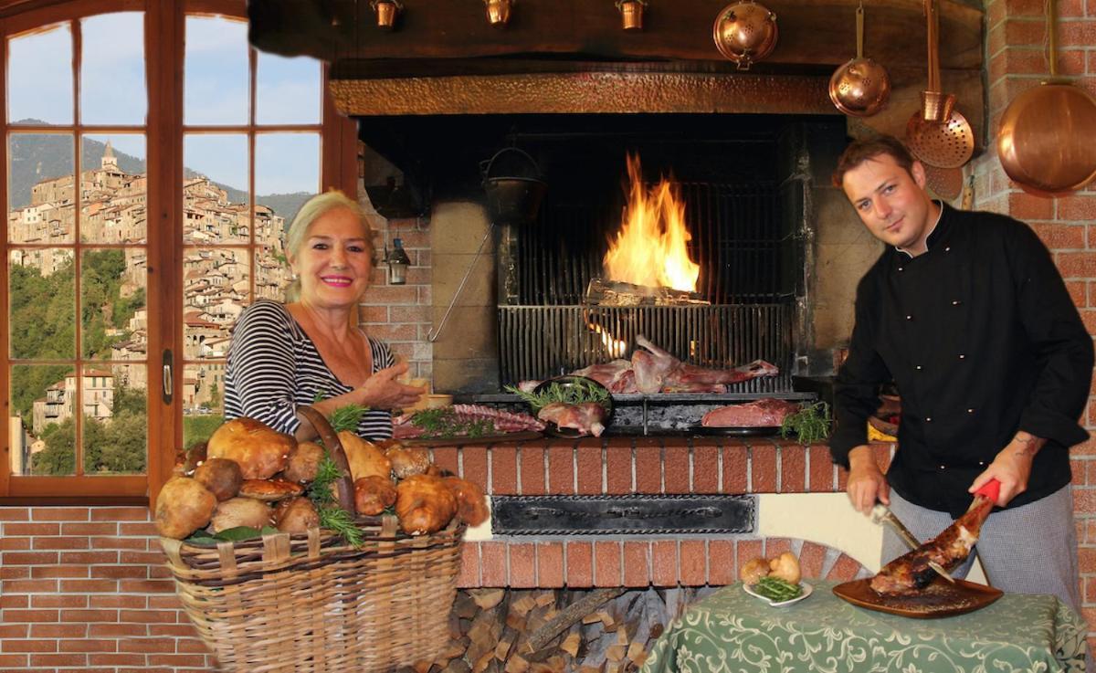 La Favorita Apricale B&B & Ristorante Екстер'єр фото